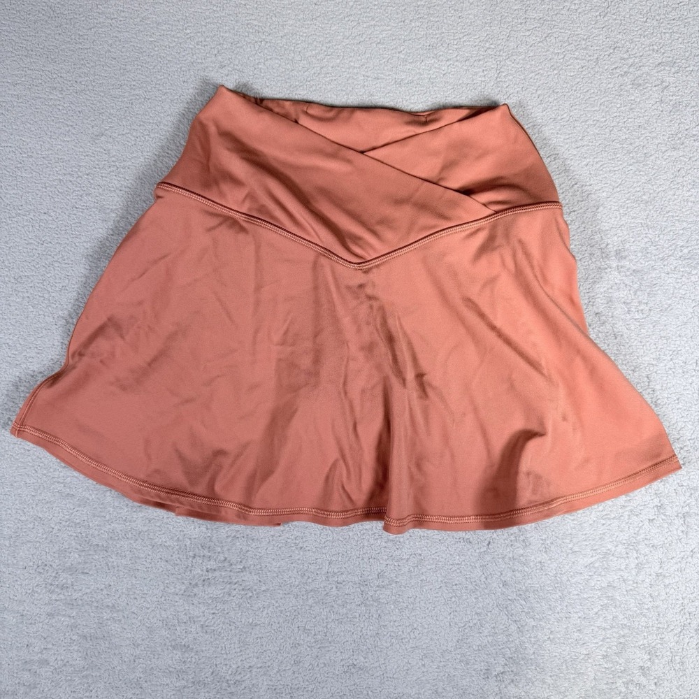 Offline by Aerie Real Me Peach Pleated Skort Size Small Golf Tennis Pickleball